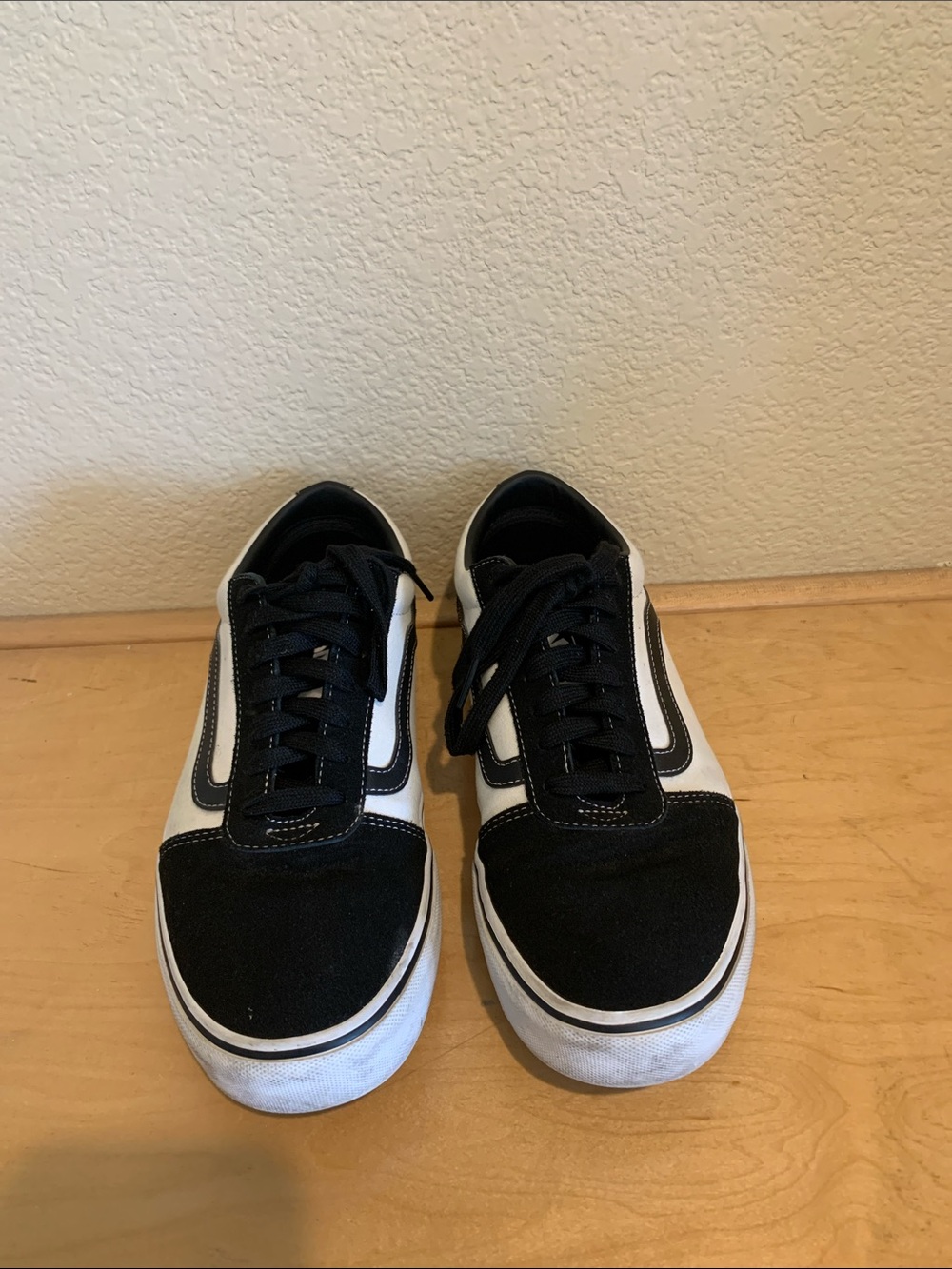 Vans Black and White Sneakers